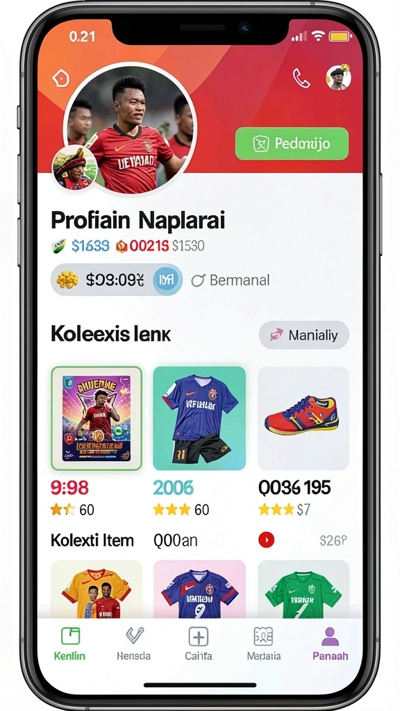 Galeri pratinjau visual vipwin88 build APK resmi terbaru